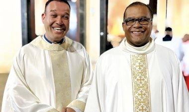 Padres Lázaro e Éverson tomam posse na Paróquia Nossa Senhora das Dores de Bariri, em missa presidida pelo Bispo