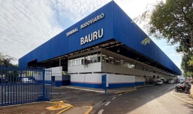 Pedreiro sofre queda de 2,5 metros durante trabalho na Rodoviária de Bauru