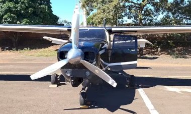 Piloto faz pouso não autorizado e abandona aeronave em aeroclube de Ibitinga