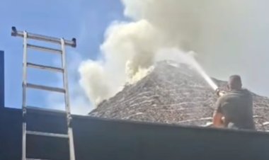 Incêndio consome quiosque de clube em Pederneiras