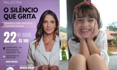 “O silêncio que grita”: LAV promove evento sobre proteção de crianças e adolescentes com palestra de Ana Carolina Oliveira, mãe de Isabella Nardoni
