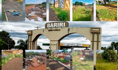 “A cidade está imunda”: Município de Interesse Turístico, Bariri recebe visitantes em feriado prolongado e administração recebe críticas por mato alto e sujeira em locais públicos