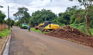 Diretor de Agricultura e Meio Ambiente diz que obra no Córrego do Sapé visa evitar inundações em Bariri