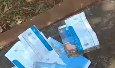 Itapuí: Morador denuncia malote de contas de luz descartado na rua; CPFL diz que extravio é “caso isolado”