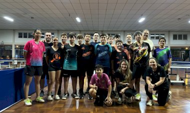 Umuarama Clube de Bariri recebe visita de campeã sul-americana de Tenis de Mesa