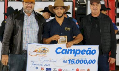 Bariri Rodeio Show 2026: competidor de Rondônia é o grande campeão da montaria em touros