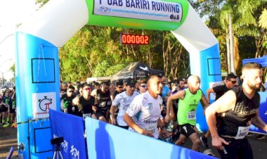 Inscrições da 2ª OAB Running Bariri vão até sábado