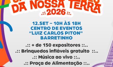 5ª Feira Regional “Sabores e Artes da Nossa Terra” reúne cultura, gastronomia e artesanato em Boraceia