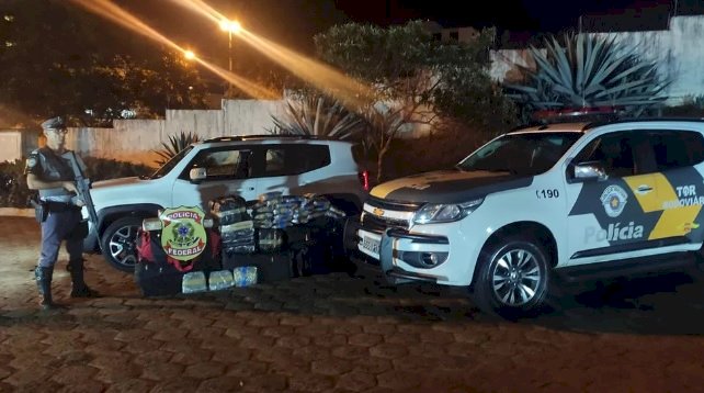 Motorista é preso com quase 340 quilos de maconha e skunk em Agudos