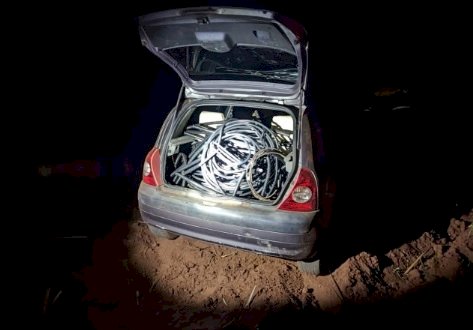 Homem é preso por furtar 70 metros de fios em Ibitinga