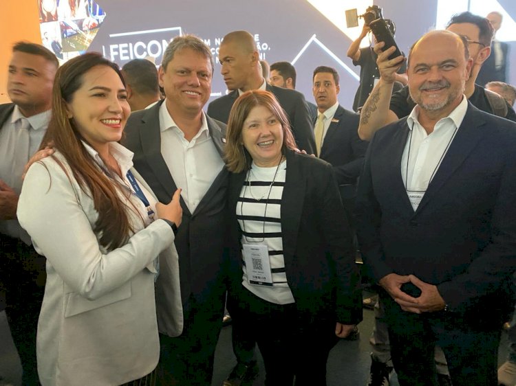 Deputado Ricardo Madalena Acompanha Governador Tarcísio na maior Feira de Construção Civil da América Latina