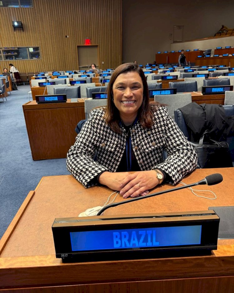 Deputada Maria Rosas vai à Nova York e representa o Brasil na 69ª Sessão da Comissão sobre a situação da mulher na sede da ONU