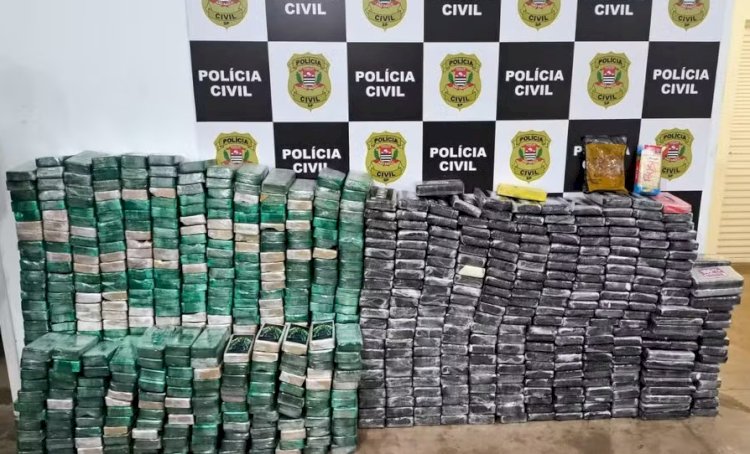 Mais 700 kg de cocaína são encontrados em condomínio de ranchos em Mineiros do Tietê