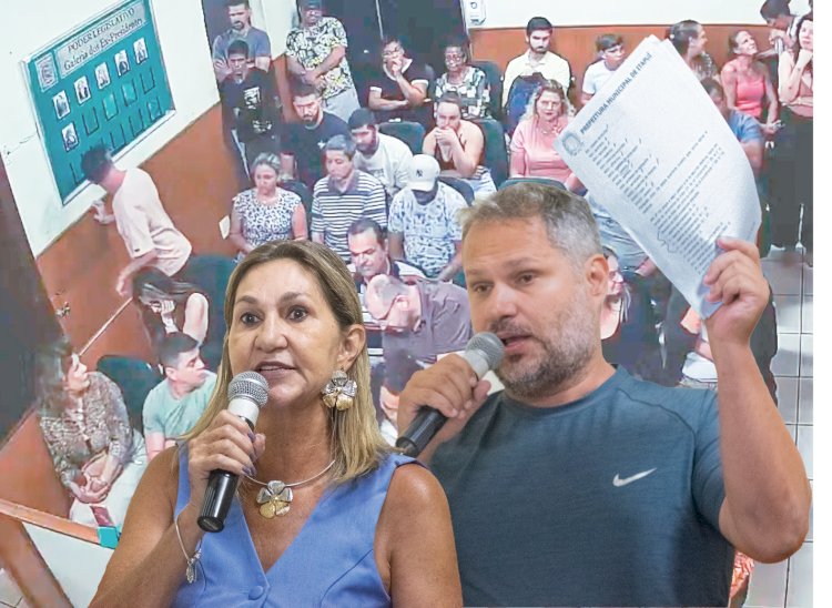 Vereadores acionam MP após Clélia propor aumento salarial expressivo para diretores e outras categorias; proposta que favorece familiares da prefeita gera revolta e manifestação popular na Câmara de Itapuí