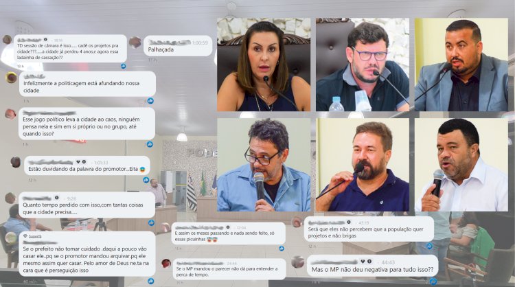 Seis vereadores contrariam parecer do Ministério Público e acatam denúncia de motorista acusada de agredir Myrella Soares; Baririenses reagem negativamente à terceira CP aberta em três meses