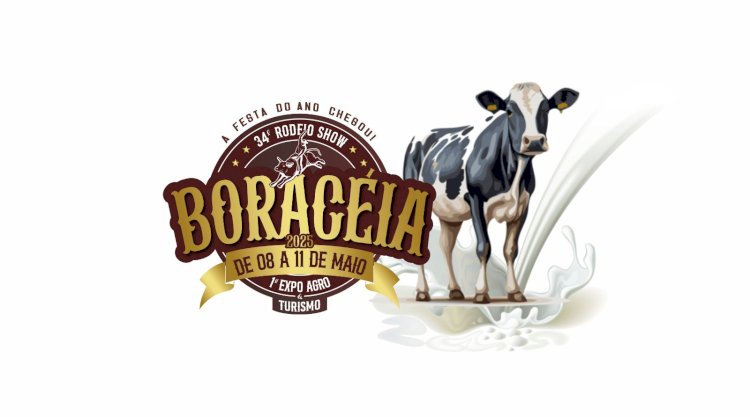 Boraceia tem final de semana agitado com rodeio, expo agro e concurso “Bezerrão 2025”, que premiará o maior bebedor de leite da região