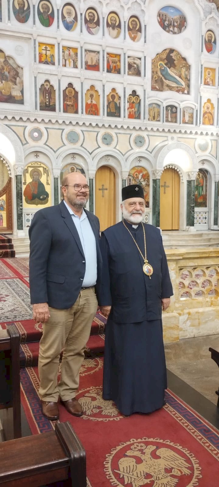 Airton Pegoraro pretende retomar tradição da Igreja Síria de Bariri com reforma e volta de missas mensais