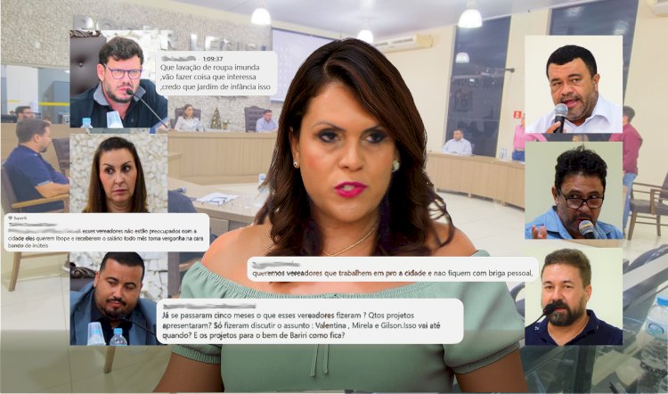 Câmara de Bariri segue relatório de Aline Prearo e CP que pode cassar Myrella Soares entra em fase de oitivas; Opinião popular “massacra” vereadores nas redes sociais