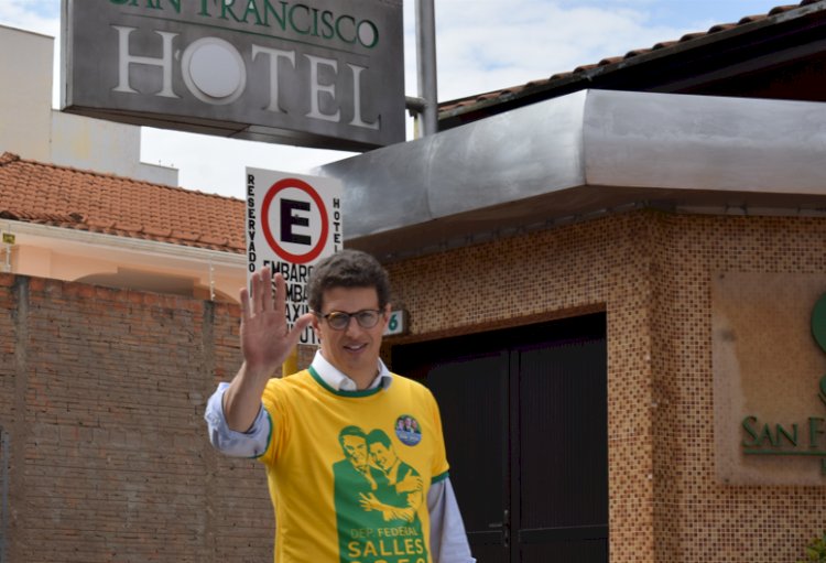 Ricardo Salles volta à Bariri para bate-papo com produtores rurais e apoiadores na Assobari, em 08 de agosto