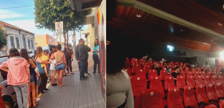 Projeto “Cinema Para Todos” proporciona experiência da sétima arte para mais de 300 baririenses