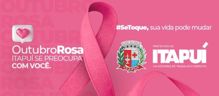 Saúde de Itapuí promove Campanha Outubro Rosa 2025