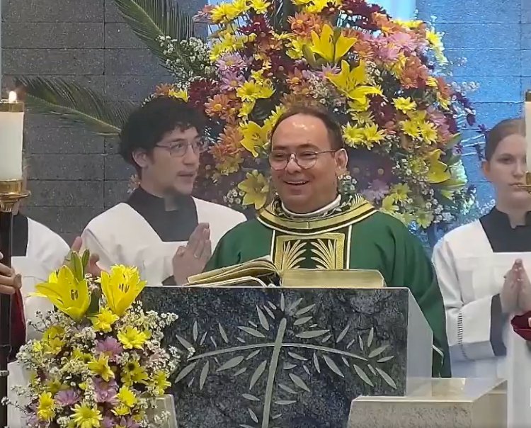 Padre Ériko toma posse na Paróquia São Benedito em Itápolis, com presença de caravana de baririenses