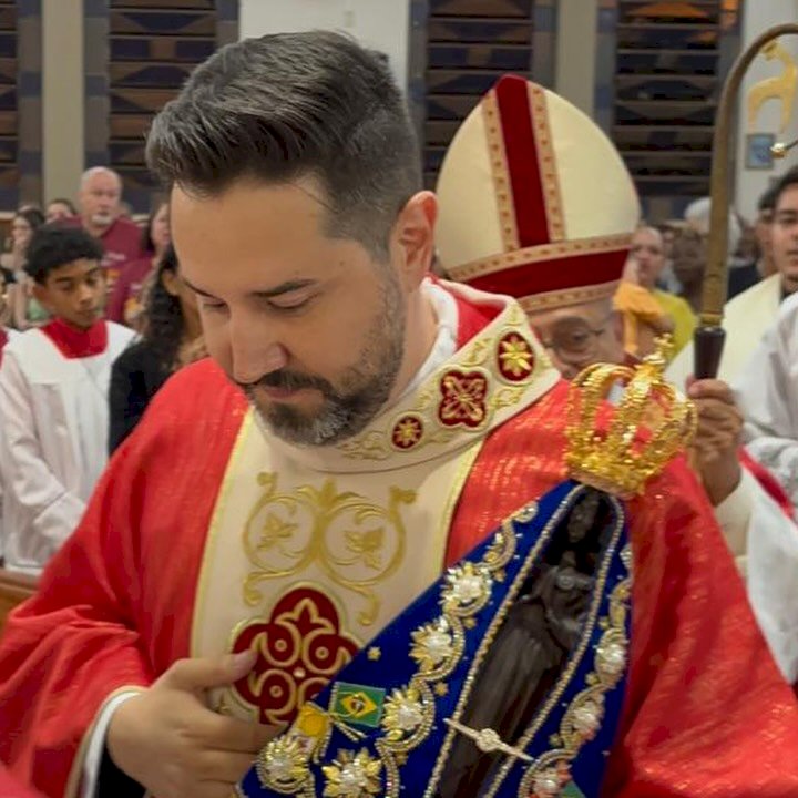 Padre Ramón toma posse na Paróquia Nossa Senhora Aparecida em Bariri