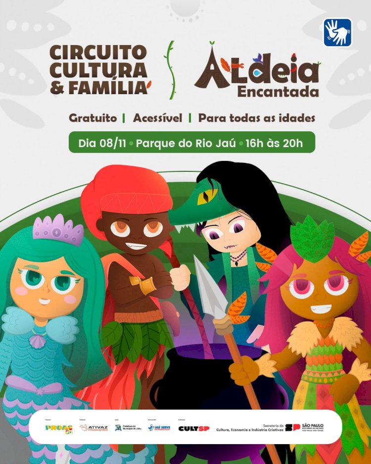 Com atividades lúdicas, “Circuito Cultura e Família: Aldeia Encantada” faz a 1º parada em Jaú