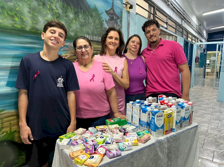 Grêmio Estudantil da Ephigênia realiza campanha solidária em parceria com o Hospital Amaral Carvalho