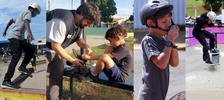 Associação Escolinha de Skate de Bariri encerra as atividades; entidade realiza doação para Centro de Promoção Social, Santa Casa e Lar Vicentino