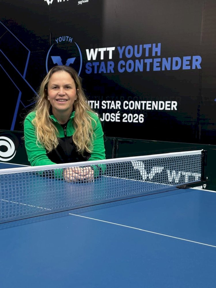 Jauense será a primeira mulher a comandar a Seleção Brasileira em etapa do WTT Star Contender