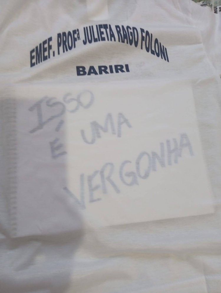 Uniformes escolares: Após relatos de camisetas “transparentes”, Diretoria de Educação orienta pais a pedirem substituição