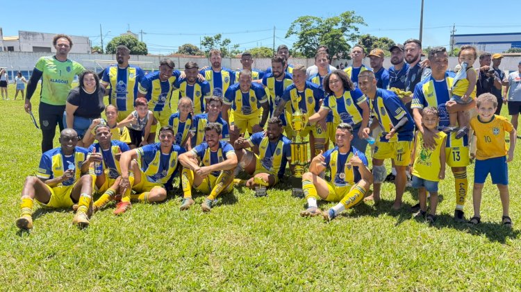 Livramento vence o Alagoas e é campeão do Municipal de Futebol de Bariri